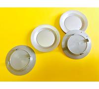 4x Ø 156mm / 112mm Caches Moyeux Jante Moyeu Alu Centre De Roue CITROEN