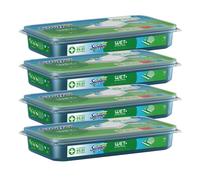 4x 10 Paquet Swiffer WET Chiffons De Sol Anti-Bactérien Avec Parfum De Citron