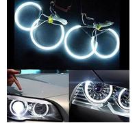 4x 131mm CCFL Angel Eyes Halo Anneaux Kit pour bmw série 3 e46 e36 e38 e39 W096