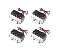 4X 144W Refroidisseur de RéFrigéRation ThermoéLectrique Peltier 12V Semi-Conducteur Climatiseur SystèMe de Refroidissement Jeu de Bricolage