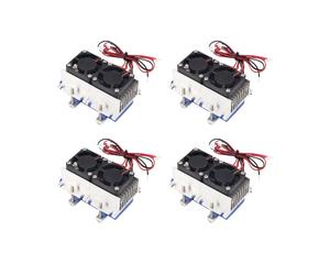 4X 144W Refroidisseur de RéFrigéRation ThermoéLectrique Peltier 12V Semi-Conducteur Climatiseur SystèMe de Refroidissement Jeu de Bricolage