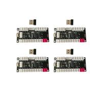 4X 2.4G Sans Fil Zero Delay Joystick Encodeur Arcade Jeu Contrôleur Carte Kit de Bricolage Pièces Support Sans Fil PC/pour PS3/Android