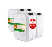 4x 20 L Pétrole de chauffage FLAMBIOL® en bidon de 20 L