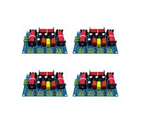 4X 200W Haut-Parleur Crossover Double Treble+Midrange+Bass Haut-Parleur 4 Voies Diviseur de Fréquence Audio Diviseur de Haut-Parleur Home Cinéma