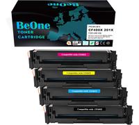 4X 201X Cf400X Cf401X Cf402X Cf403X Cartouches De Toner Compatible Pour Imprimante Hp Laserjet Pro Mfp M277Dw M277N M252Dw M277 M274N M252N M252 M277Cc6 (Noir/Cyan/Magenta/Jaune)[Marque1086]