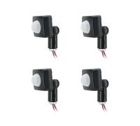 4X 220V Capteur Infrarouge Du Corps Humain Capteur de Corps Infrarouge Interrupteur LED Lumière D'Inondation PIR Capteur de Mouvement Réglable