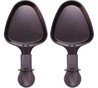 4x 27041 Casseroles à raclette ovales pour Klarstein Princess Tristar Tefal LxLxH : 10x19,7x1,4cm Antiadhésif
