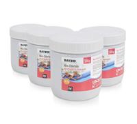 4x 500 g BAYZID® Mini - Pastilles de chlore 2,7 g pour petites piscines