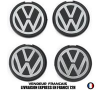 4x 55mm Centre De Roue pour Volkswagen logo 6N0601171 NEUF