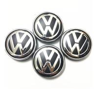 4x 56mm VW Logo Jante Cache Moyeu Centre De Roue Piqûres Emblème Pour Volkswagen#6C0 601 171