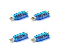 4X - 5V à 3.3V 9V 12V 24V USB Module D'Alimentation Élévateur / Abaisseur Convertisseur Boost Buck Réglable Sortie 1.0V-24V Rouge
