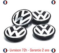 4x 65mm VW Volkswagen Logo Jante Cache Moyeu Centre De Roue