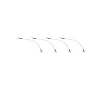 4X 8 Pouce SMA Femelle A TS9 Male Pigtail Cable Coaxial RG316