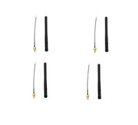 4X 900-1800MHZ Antenne 3Dbi GSM RP-SMA Plug en Caoutchouc ÉTanche Antenne Lorawan + IPX à SMA Petit Câble Extension