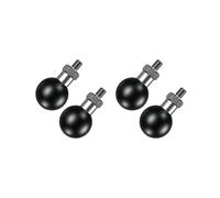 4x Adaptador de Esfera 1 Polegada com Poste Rosqueado M6 X 1,0 CompatÃVel para Montagens RAM Tamanho B BraÃ§O Soquete