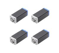 4X Adaptateur de Coupleur AC LED PowerCon, Connecteur D'Extension, Adaptateur Droit pour Montage sur Panneau Speakon de Haute Qualité, Bleu à Blanc