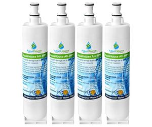 4x AH-WP1 filtre à eau compatible pour Whirlpool réfrigérateur SBS002, 4396508, 481281729632, 461950271171, S20BRS, SBS003