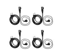 4X Air Tube Sonore Ecouteurs Microphone pour Midland Talkie-Walkie GXT G6 G7 G8 G9 75-810 GXT650 LXT80 Ecouteurs Sans Fil