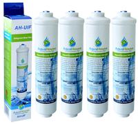 4x Aquahouse Ah-Uif Compatible Filtre À Eau Universel Pour Réfrigérateur Samsung Lg Daewoo Rangemaster Beko Haier Etc Réfrigérateur Congélateur