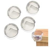 4x Auto-adhésif Protection de plastique souple pour les bords du meuble