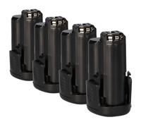 4X Batterie Compatible Bosch PMF 10.8 LI. 10.8V LI-ION 2000MAH