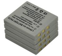 4X Batterie D-LI8 pour Dli8 D-li85 Dli85 D-l18 DL18 D-l185 DL185 Optio A10 A20 A30 A36 A40 E65 L20 T10 T20 W10 W20 WP WPI X S S4 S4i S5i S5 N S5z S6 S7 SV SVi Camera