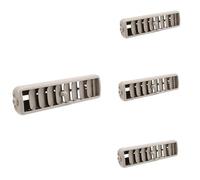 4X Beige Voiture Toit Supérieur Côté Climatisation Sortie D'aération Panneau Grille Couverture Installer Pour Mitsubishi Pour Pajero V93 V97 Grille Sortie Ventilation Climatisation Voiture