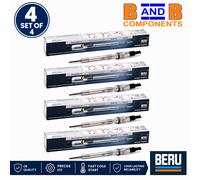 4x BERU PSG007 Bougies de préchauffage Capteur de pression VW Audi Seat...