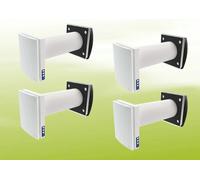 4x Blauberg Vento Expert DUO A30-1 S10 W V.2 Kit de ventilation