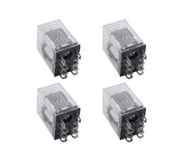 4X Bobine 12V 10A 240VAC 28VDC Relais Electromagnetique DPDT JQX-13F2Z
