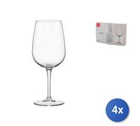 4X BORMIOLI ROCCO EMBALLAGES 3 Verres Espace En Verre Cl.64
