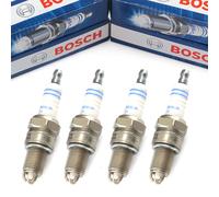 4X Bosch 0242235664 Bougies Super Plus WR7LTC+ pour Audi A80 A6 VW Golf Polo