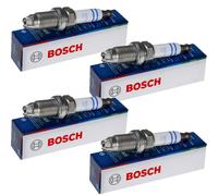 4x BOSCH Bougie pour VW Golf V 1K1 1.6 FSI 1.4 Touran 1T1 1T2 5M1 521 Audi