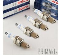 4X BOSCH Bougies D'Allumage SUPER PLUS WR8DCX+ WR8D+X 0242229687