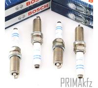 4x Bosch Bougies Double Platine pour Audi VW Seat Skoda 1.8 2.0 Gti TSI TFSI