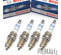 4x Bosch Bougies Super Plus FR7HC+ pour Jeep Seat Skoda VW Golf Polo 9N