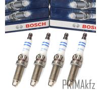 4x Bosch Bougies ZGR6STE2 pour BMW 1er E82 3er E90 91 92 5er E60 7er F01 02 X6