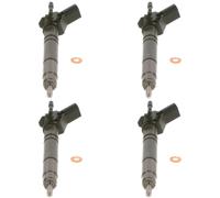 4X BOSCH Injecteur Pour Mercedes-Benz Viano W639 CDI 2.2 2.0