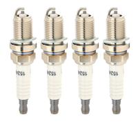 4x bougies d’allumage essence compatible pour Clio Mégane Twingo Kangoo, Laguna Modus Scénic Logan 106 206 C2 C3 C4 C5 Saxo Xsara Berlingo Golf Polo OEM 0242235666 7700500168 BKR6E - M14x1,25