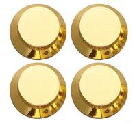 4x Boutons Guitare Électrique Top Hat 6mm Contrôle Volume(Gold)