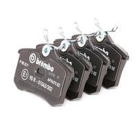 Jeu de 4 Plaquettes de frein Arrière BREMBO P 85 017 VOLKSWAGEN GOLF VENTO
