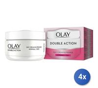 4X Bundle Olay Visage Essential Beauté 50 Ml. Crème P.Normales/Sèches