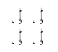 4X C Pince pour Trépied Support de Lampe de Bureau avec Rotule 1/4 Pouce Fixation de Table Support de Table Réglable pour Appareil Photo
