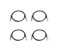 4X Câble 2M DAC 10G SFP + DAC Câble Passif Direct Attach Cuivre Twinax Câble 30AWG Compatible pour Mikrotik Zyxel