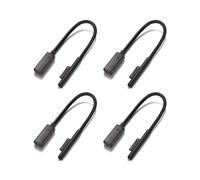 4X Câble de Charge en Nylon Tressé pour Surface Connect à USB-C pour Surface Pro7 Go2 Pro6 5/4/3 Livre D'Ordinateur Portable de Surface