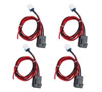 4X Cable de Cordon D'Alimentation Radio pour FT-450 FT-991 TS-480 IC-7000 IC-7600