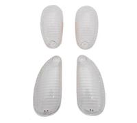 cyclingcolors 4x cabochon clignotant avant arrière protection plastique moto scooter mobylette compatible avec piaggio typhoon nrg ntt