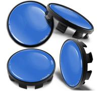 4x Cache Moyeu Jante Centre De Roue enjoliveur BMW 68mm bleue et blanc Neuf FR