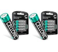 4X CELLONIC AAA Batterie Compatible avec Siemens Gigaset A400, A415, AS405, A510, AS690, C430, C530HX, CL660HX, E560, E290A 1000mAh 4X 1.2V (Lot de 2)