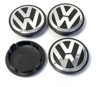 4X CENTRES DE ROUE VW caches moyeu jante alu 65mm emblème VOLKSWAGEN